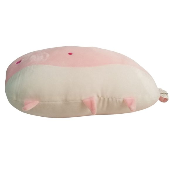 Fish Flounder Plush Pillow 16" x 12" Pink Books A Million Exclusive Toy NWOT - Picture 4 of 4